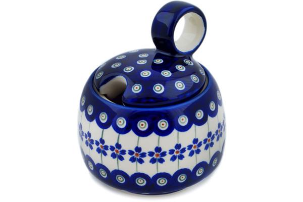 Sugar Bowls | Zaklady Ceramiczne Sugar Bowl 11 oz Flowering Peacock Serving Dishes Sugar Bowls