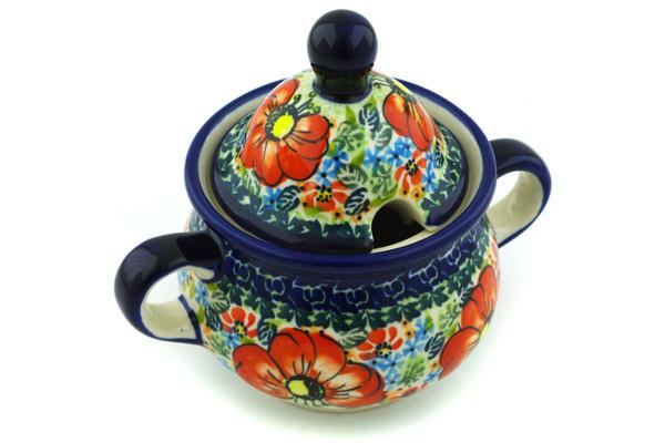 Sugar Bowls | Zaklady Ceramiczne Sugar Bowl 12 oz Garden Meadow UNIKAT Serving Dishes Sugar Bowls