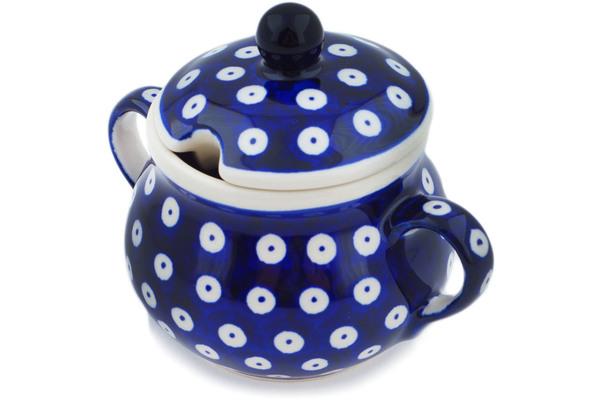 Sugar Bowls | Zaklady Ceramiczne Sugar Bowl 8 oz Blue Eyes Serving Dishes Sugar Bowls