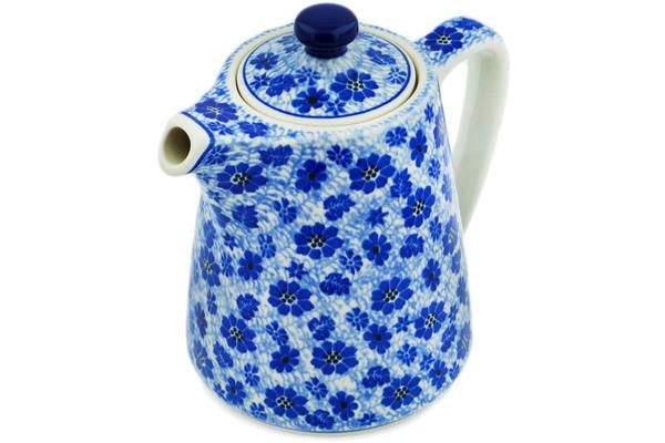 Tea Coffee Pots | Ceramika Artystyczna Tea or Coffee Pot 37 oz Misty Dragonfly Kitchen & Dining Ceramika Artystyczna