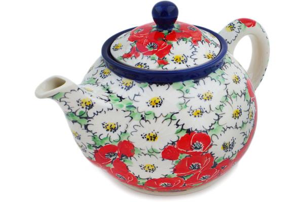 Tea Coffee Pots | Ceramika Artystyczna Tea or Coffee Pot 3u00bd cups Spring Blossom Harmony UNIKAT Kitchen & Dining Ceramika Artystyczna