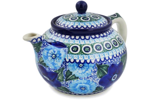 Tea Coffee Pots | Ceramika Artystyczna Tea or Coffee Pot 5 cups Powder Puff UNIKAT Kitchen & Dining Ceramika Artystyczna