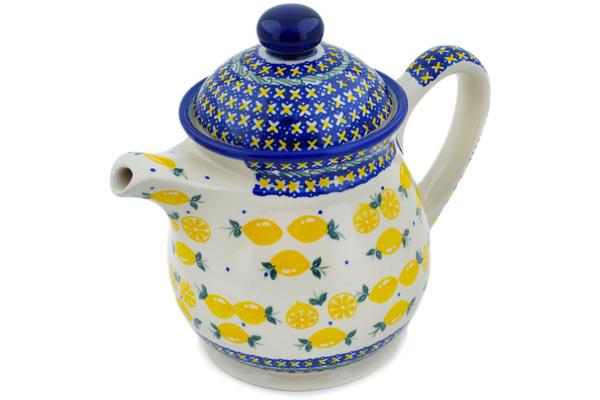 Tea Coffee Pots | Ceramika Bona Tea or Coffee Pot 5 cups When Life Gives You Lemons Kitchen & Dining Ceramika Bona