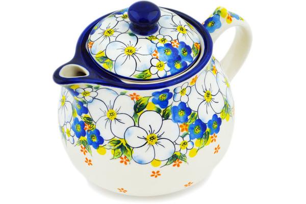 Tea Coffee Pots | Millena Tea or Coffee Pot 42 oz Floating Florals UNIKAT Kitchen & Dining Millena