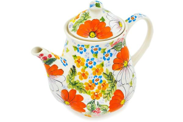 Tea Coffee Pots | Millena Tea or Coffee Pot 51 oz Summer Walk UNIKAT Kitchen & Dining Millena