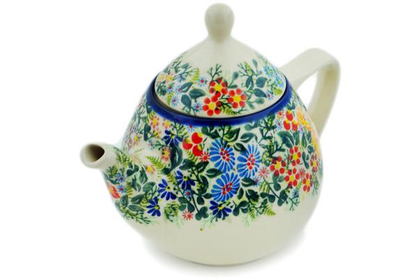 Tea Coffee Pots | Stara Fabryka Tea or Coffee Pot 39 oz New Life UNIKAT Kitchen & Dining Stara Fabryka