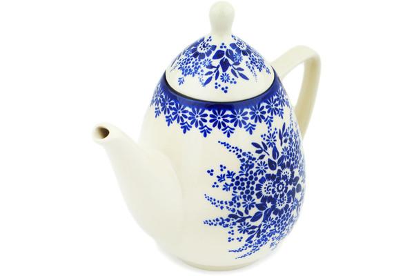 Tea Coffee Pots | Stara Fabryka Tea or Coffee Pot 45 oz Morning Frost UNIKAT Kitchen & Dining Stara Fabryka