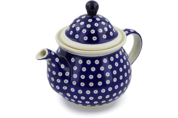 Tea Coffee Pots | Zaklady Ceramiczne Tea or Coffee Pot 6 cups Blue Eyes Kitchen & Dining Tea Coffee Pots