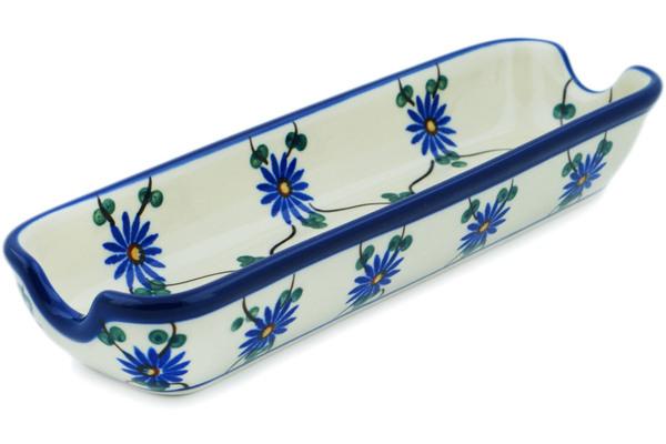 Trays | Ceramika Artystyczna Corn Tray 8" Aster Trellis Serving Dishes Ceramika Artystyczna