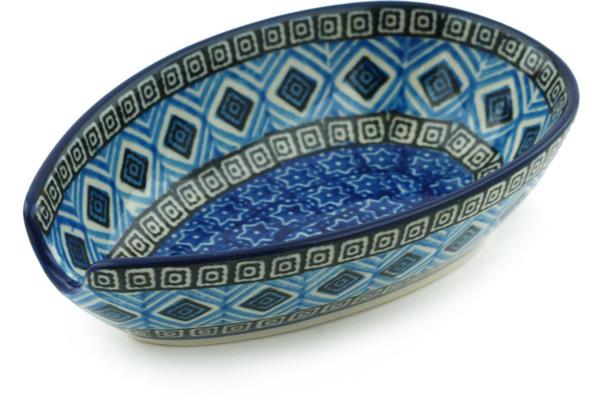 Trays | Ceramika Artystyczna Spoon Rest 5" Aztec Sky Kitchen & Dining Ceramika Artystyczna