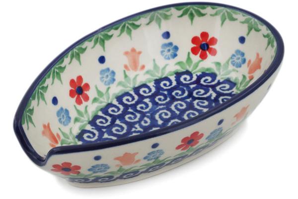 Trays | Ceramika Artystyczna Spoon Rest 5" Babciau0027s Garden Kitchen & Dining Ceramika Artystyczna