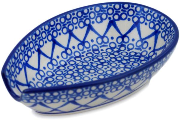 Trays | Ceramika Artystyczna Spoon Rest 5" Blue Harmony Kitchen & Dining Ceramika Artystyczna