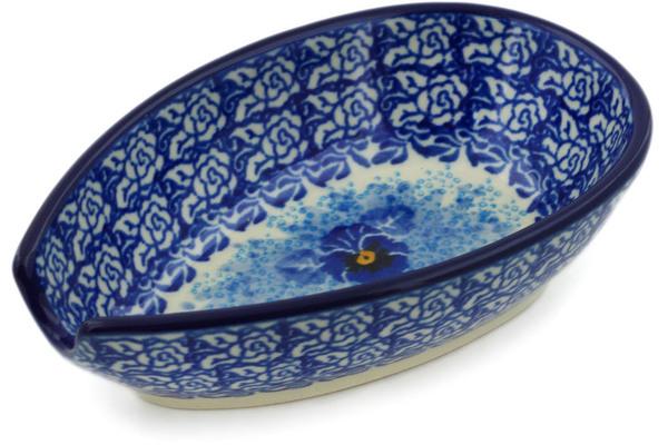 Trays | Ceramika Artystyczna Spoon Rest 5" Deep Winter UNIKAT Kitchen & Dining Ceramika Artystyczna