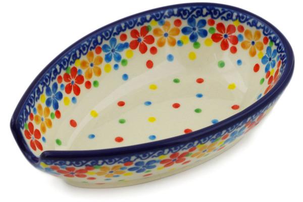 Trays | Ceramika Artystyczna Spoon Rest 5" Joy Kitchen & Dining Ceramika Artystyczna