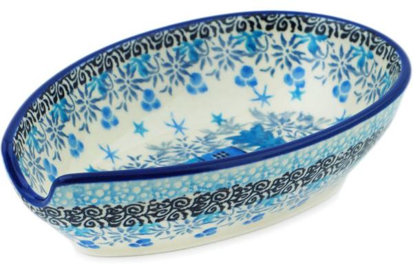 Trays | Ceramika Artystyczna Spoon Rest 5" Magical Night UNIKAT Kitchen & Dining Ceramika Artystyczna