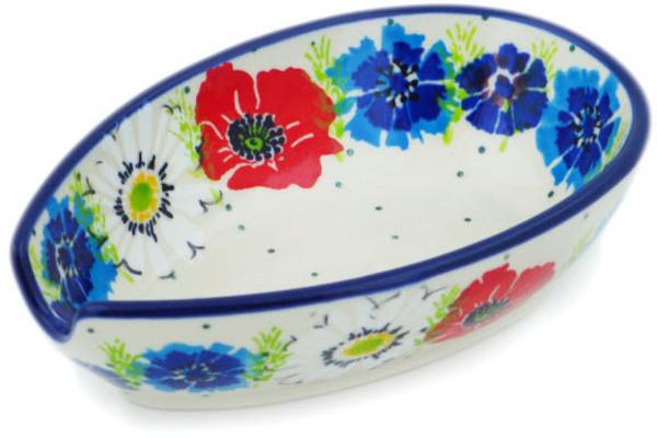 Trays | Ceramika Artystyczna Spoon Rest 5" Polish Country Kitchen & Dining Ceramika Artystyczna