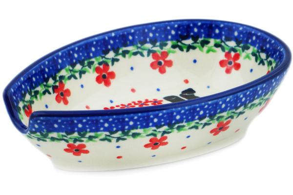 Trays | Ceramika Artystyczna Spoon Rest 5" Royal Teddy UNIKAT Kitchen & Dining Ceramika Artystyczna