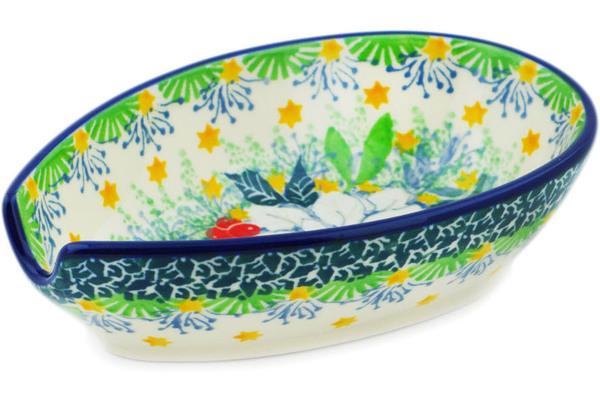 Trays | Ceramika Artystyczna Spoon Rest 5" Twinkle Stars UNIKAT Kitchen & Dining Ceramika Artystyczna