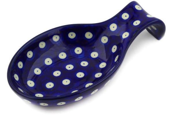 Trays | Ceramika Artystyczna Spoon Rest 7" Blue Eyes Kitchen & Dining Ceramika Artystyczna