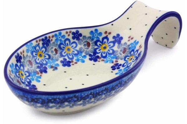 Trays | Ceramika Artystyczna Spoon Rest 7" Spring Garden Kitchen & Dining Ceramika Artystyczna