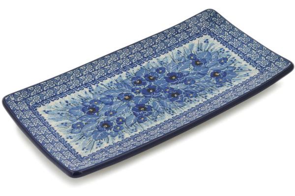 Trays | Ceramika Artystyczna Sushi Tray 12" Deep Winter UNIKAT Kitchen & Dining Ceramika Artystyczna