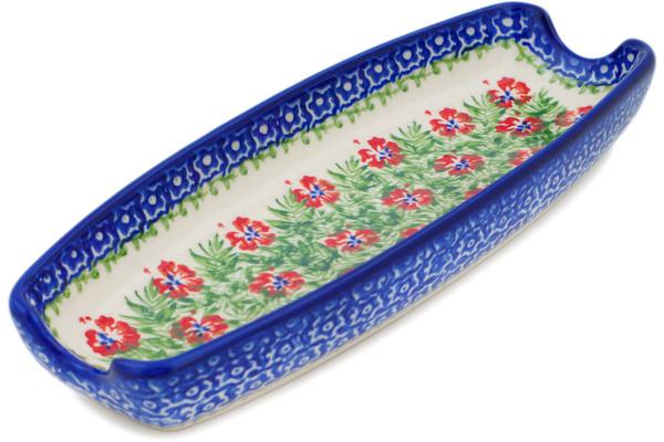 Trays | Ceramika Bona Corn Tray 9" Midsummer Bloom Serving Dishes Ceramika Bona