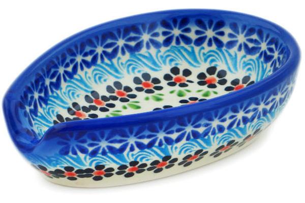 Trays | Ceramika Bona Spoon Rest 5" Spring Country Trip Kitchen & Dining Ceramika Bona