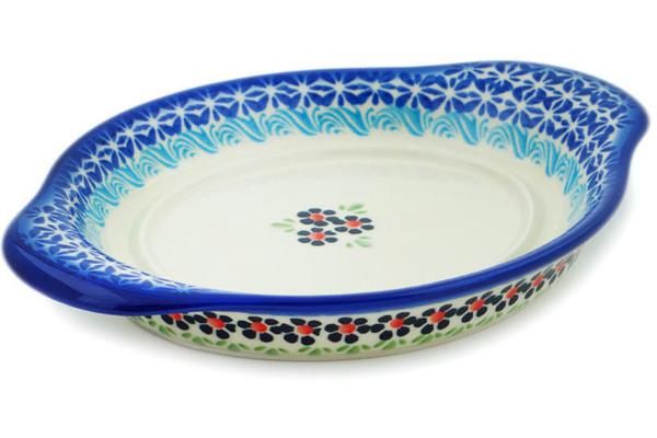 Trays | Ceramika Bona Tray 9" Spring Country Trip Serving Dishes Ceramika Bona