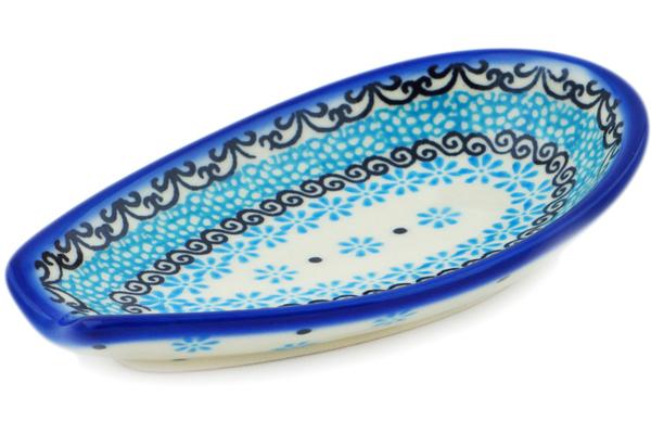 Trays | Dalia Spoon Rest 5" Baby Blues UNIKAT Kitchen & Dining Dalia