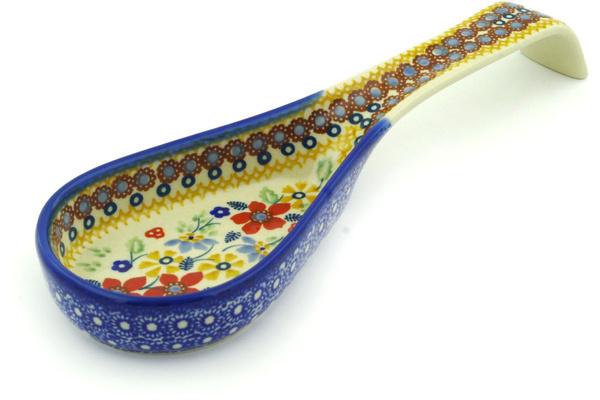 Trays | Manufaktura Spoon Rest 10" Summer Bouquet UNIKAT Kitchen & Dining Manufaktura