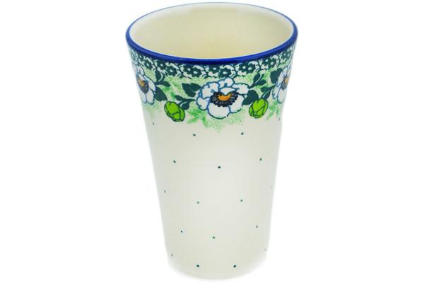 Tumblers | Ceramika Artystyczna Tumbler 12 oz Green Flora Cups & Mugs Ceramika Artystyczna