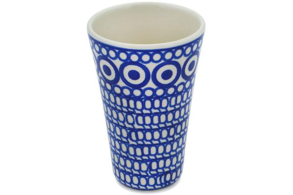 Tumblers | Ceramika Artystyczna Tumbler 12 oz Royal Peacock Eyes Cups & Mugs Ceramika Artystyczna