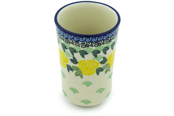 Tumblers | Ceramika Artystyczna Tumbler 15 oz Yellow Rose Cups & Mugs Ceramika Artystyczna