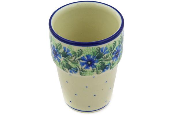 Tumblers | Ceramika Artystyczna Tumbler 7 oz Blue Bell Wreath Cups & Mugs Ceramika Artystyczna