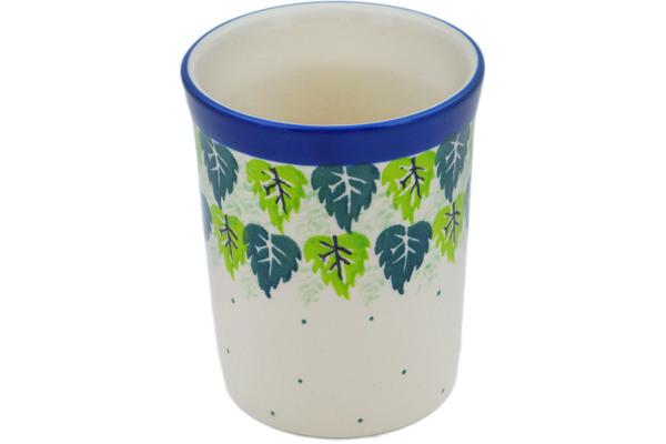 Tumblers | Ceramika Artystyczna Tumbler 8 oz Leaves Of Green Cups & Mugs Ceramika Artystyczna