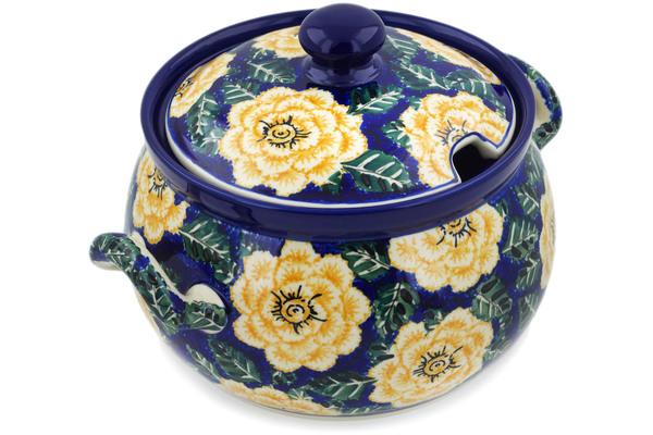 Tureens | Ceramika Artystyczna Tureen 122 oz Butter Blooms UNIKAT Serving Dishes Ceramika Artystyczna