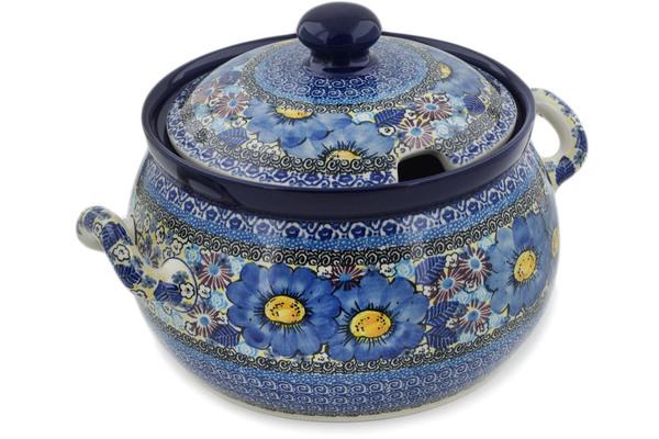 Tureens | Ceramika Artystyczna Tureen 122 oz Joyful Meadow UNIKAT Serving Dishes Ceramika Artystyczna