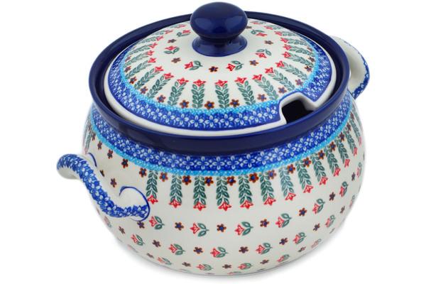 Tureens | Ceramika Artystyczna Tureen 122 oz Plentiful Field Serving Dishes Ceramika Artystyczna