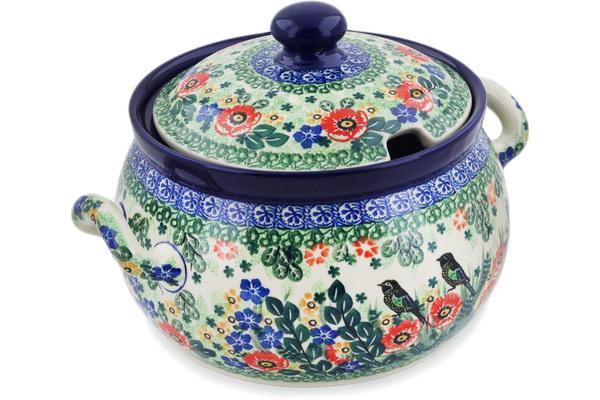 Tureens | Ceramika Artystyczna Tureen 122 oz Window Views UNIKAT Serving Dishes Ceramika Artystyczna