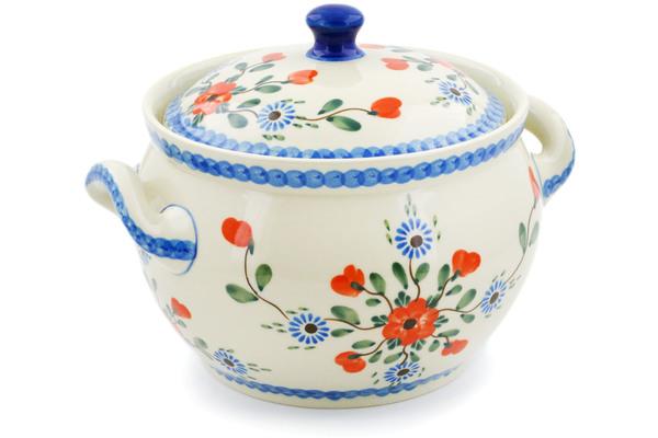 Tureens | Ceramika Artystyczna Tureen 55 oz Cherry Blossoms Serving Dishes Ceramika Artystyczna