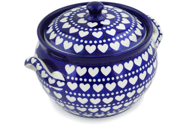 Tureens | Ceramika Artystyczna Tureen 55 oz Heart To Heart Serving Dishes Ceramika Artystyczna