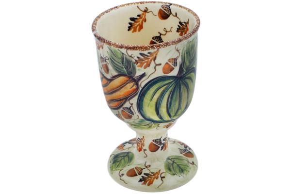 Wine Accessories | Ceramika Nina Goblet 11 oz Autumn Produce UNIKAT Cups & Mugs Ceramika Nina