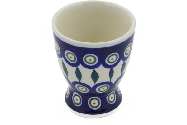 Wine Accessories | Zaklady Ceramiczne Goblet 6 oz Peacock Leaves Cups & Mugs Wine Accessories