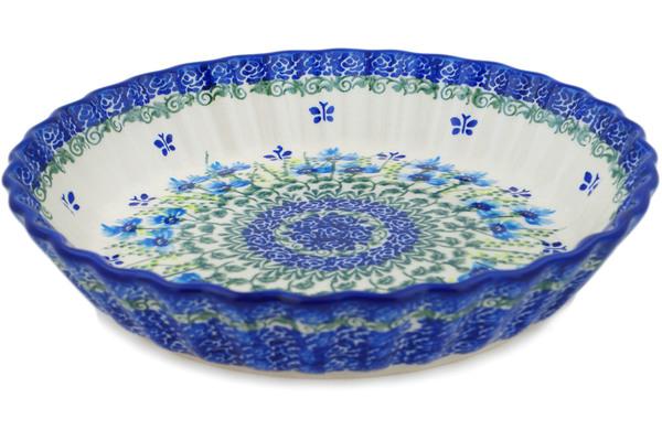 Pie Dishes | Ceramika Bona Fluted Pie Dish 10" Fresh Flora Bakeware Ceramika Bona