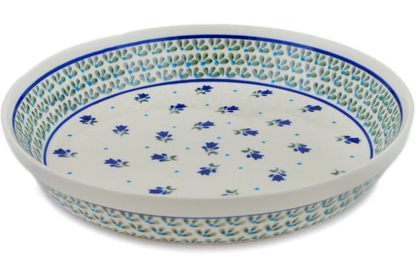 Pie Dishes | Zaklady Ceramiczne Pie Dish 10" Subtle Tulips Bakeware Pie Dishes