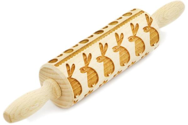 Rolling Pin | Artland Wooden Rolling Pin 9" Bunny Kitchen & Dining Artland