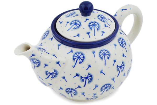 Tea Coffee Pots | Ceramika Artystyczna Tea or Coffee Pot 3u00bd cups Dandelions, Kites, Wind Kitchen & Dining Ceramika Artystyczna